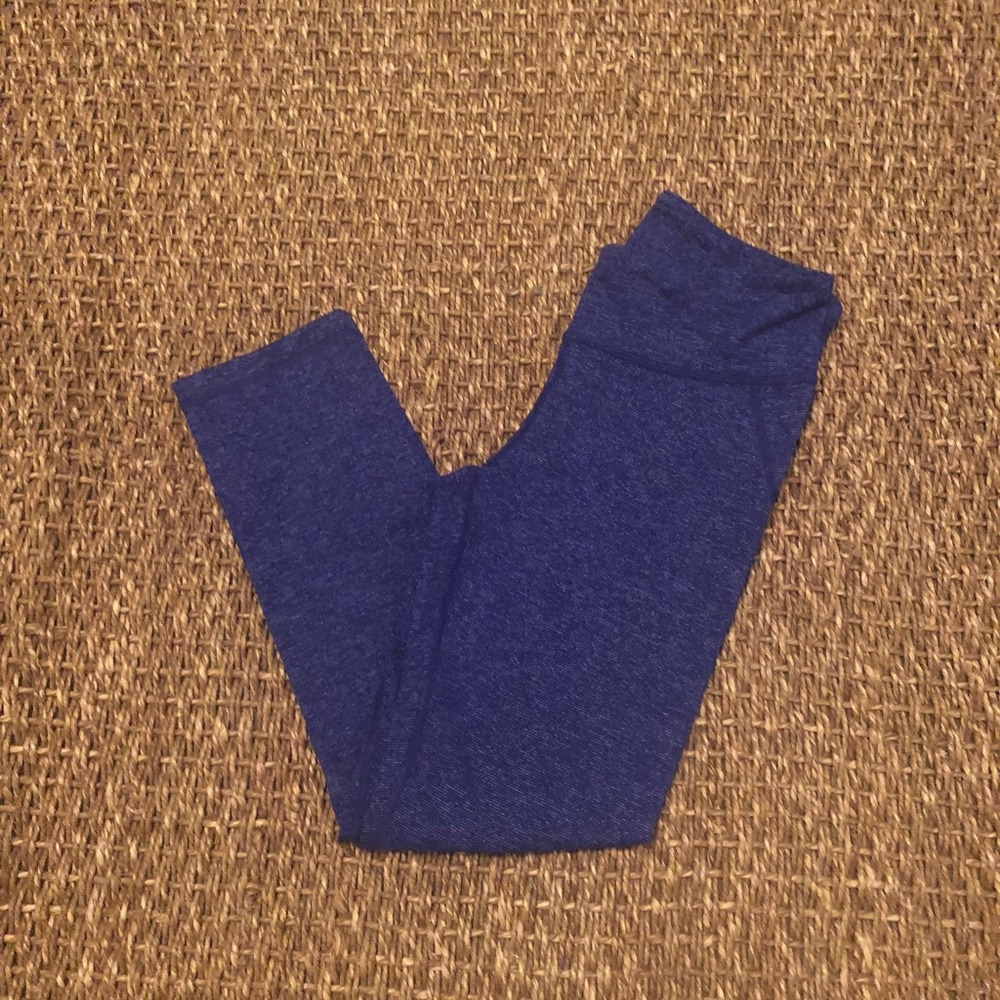 Under Armour XS Womens Leggings Blue EUC